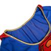 Women's Sexy Patent Leather Cape Superman Costume for Halloween Cosplay