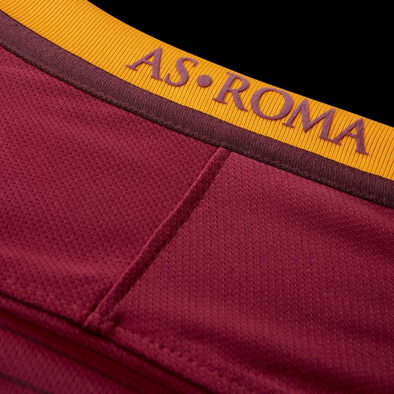 Nike Dri-Fit AS Roma 2016/17 Stylish Soft Comfortable Simple Short Sleeve Football Shirt Men Tops Deep-Red 776967-677
