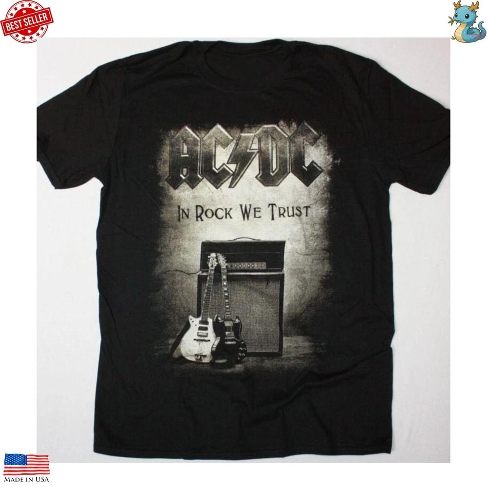 Highway To Hell AC / DC Футболка в винтажном стиле Графический топ рок-группы Унисекс футболка L