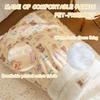 Plush Cat Sleeping Bag 360°Wrap Pet Nest Cozy Pet Snuggle Sack