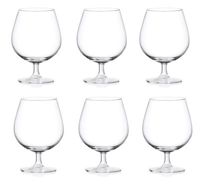 Ocean Glass Madison Cognac Glasses, 650ml, Set of 6