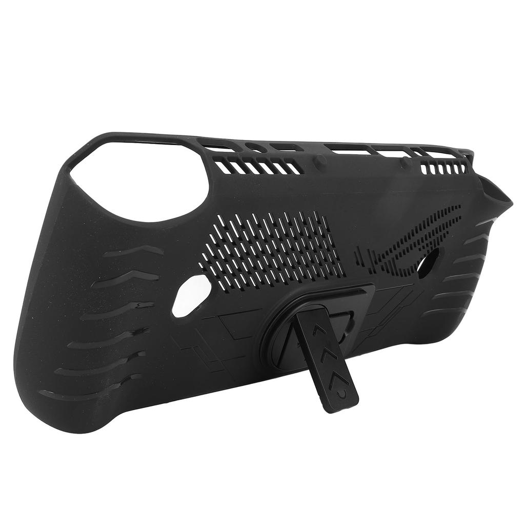 Protective Case for ROG Ally X 2024 TPU ABS Game Console Cover Shell with Back Stand Screen Protecto