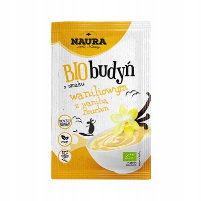 NAURA Vanilla-flavored Pudding with Bourbon Vanilla Sugar-free ORGANIC 38 G