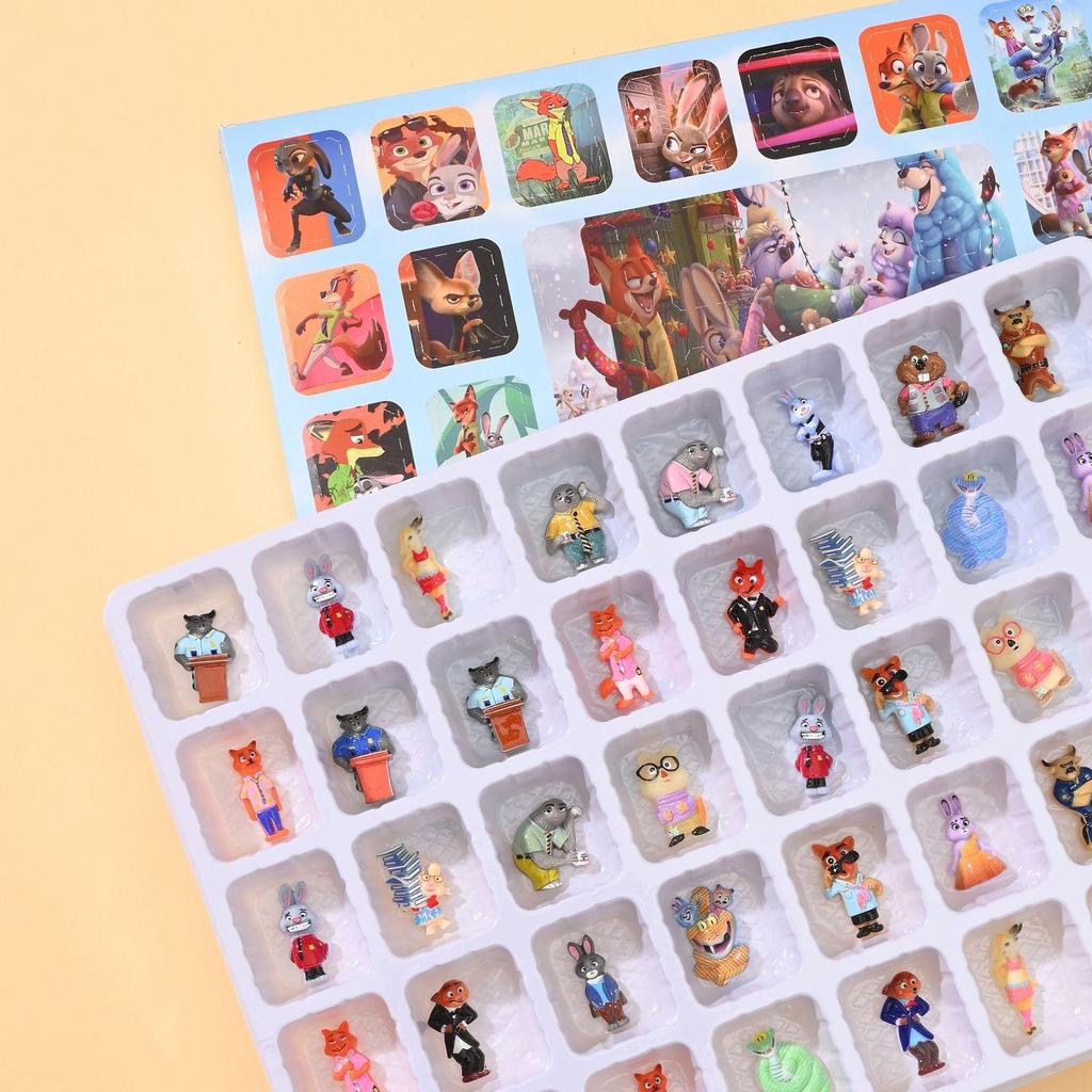 Zootopia/lafufu Blind Box , Contains 40 Different models,Halloween Decorations, Christmas Gifts for Kids, Adults, and Teenagers