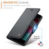 CaseMe Wallet Case for iPhone XS Max XR 8/7/6 Plus SE 2022 Magnetic Credit Card Holder Premium PU Leather Flip Case Cover