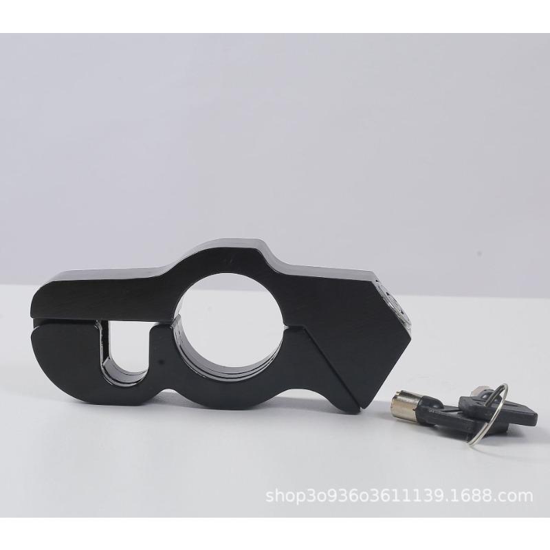 Motorcycle Throttle Universal Lock Front Lock Electric Motorcycle Anti-theft Lock Handlebar Lock Motorcycle Accessories чёрный