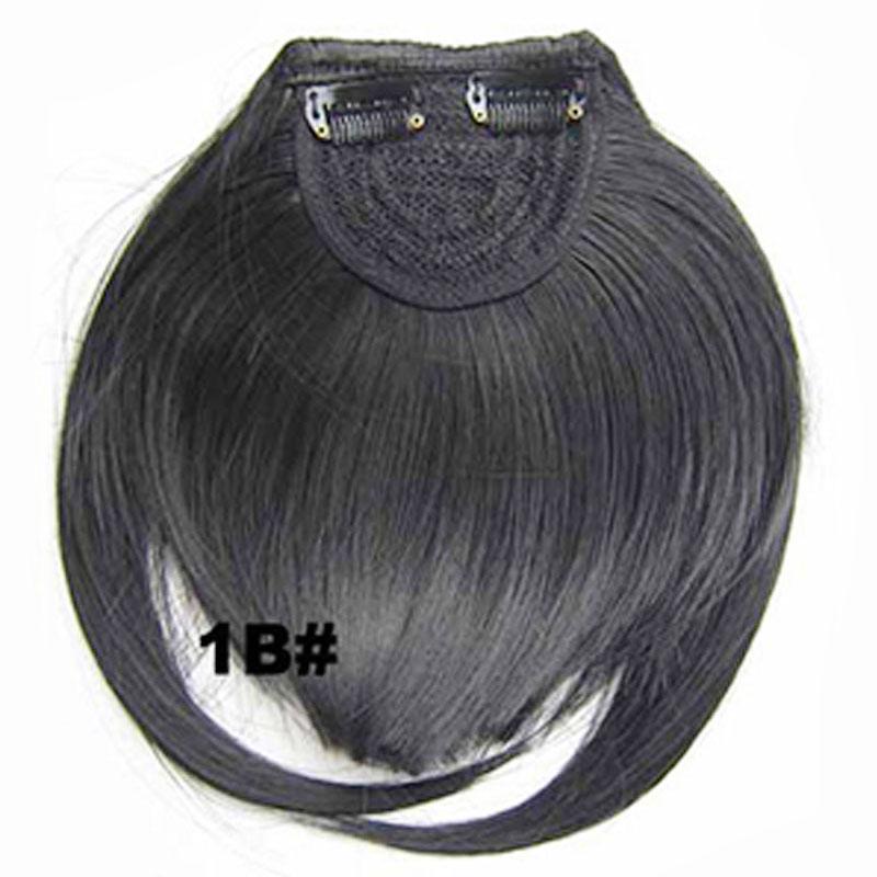 Buy Lady Natural Hair Extension Clip In Front Hair Bangs Fringe