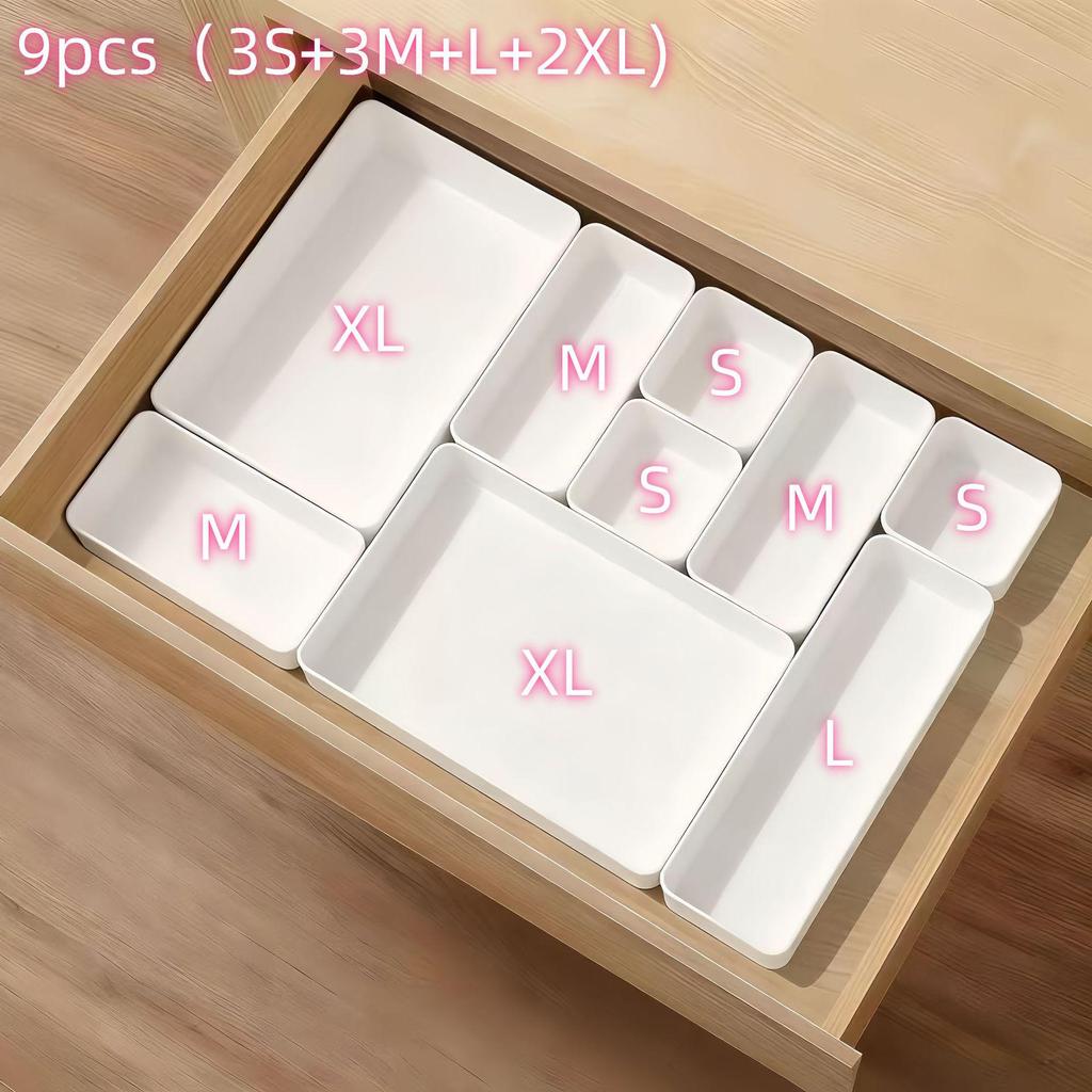 Desktop Drawer Organizer for Home, Dorm, or Office - Perfect for Sundries, Cosmetics, and Stationery