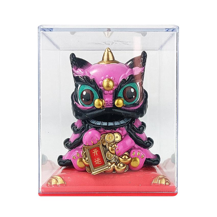 Y Solar Fortune Cat Waving Hand Ornament: Light-Powered Decor for Car, Living Room, or Office Desk