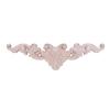 BHBL Wood Carved Corner Onlay Applique Frame Decor Furniture Craft Unpainted Type:20*5cm