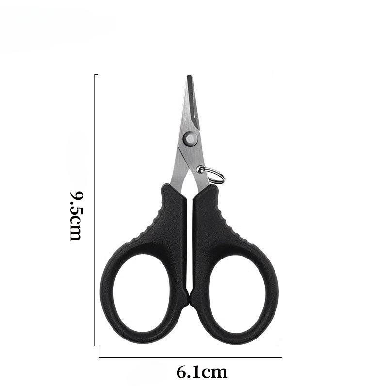 

Многофункциональные ножницы для рыбалки с титановым покрытием, ножницы для резки полиэтиленовой проволоки из нержавеющей стали, свинцовый нож для резки кожаной проволоки, нейлоновые ножницы для резки проволоки 1pcs