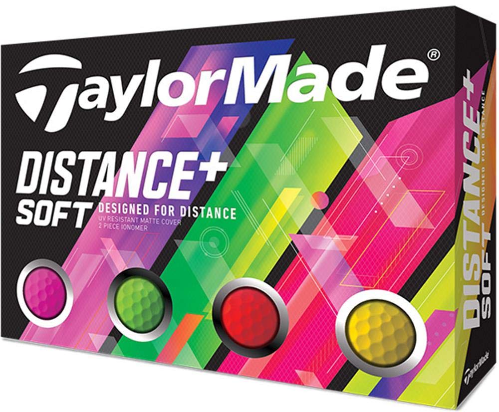

Мяч для гольфа TaylorMade DISTANCE DISTANCE+SOFT 12 шт. Мужской M7174701 Разноцветный