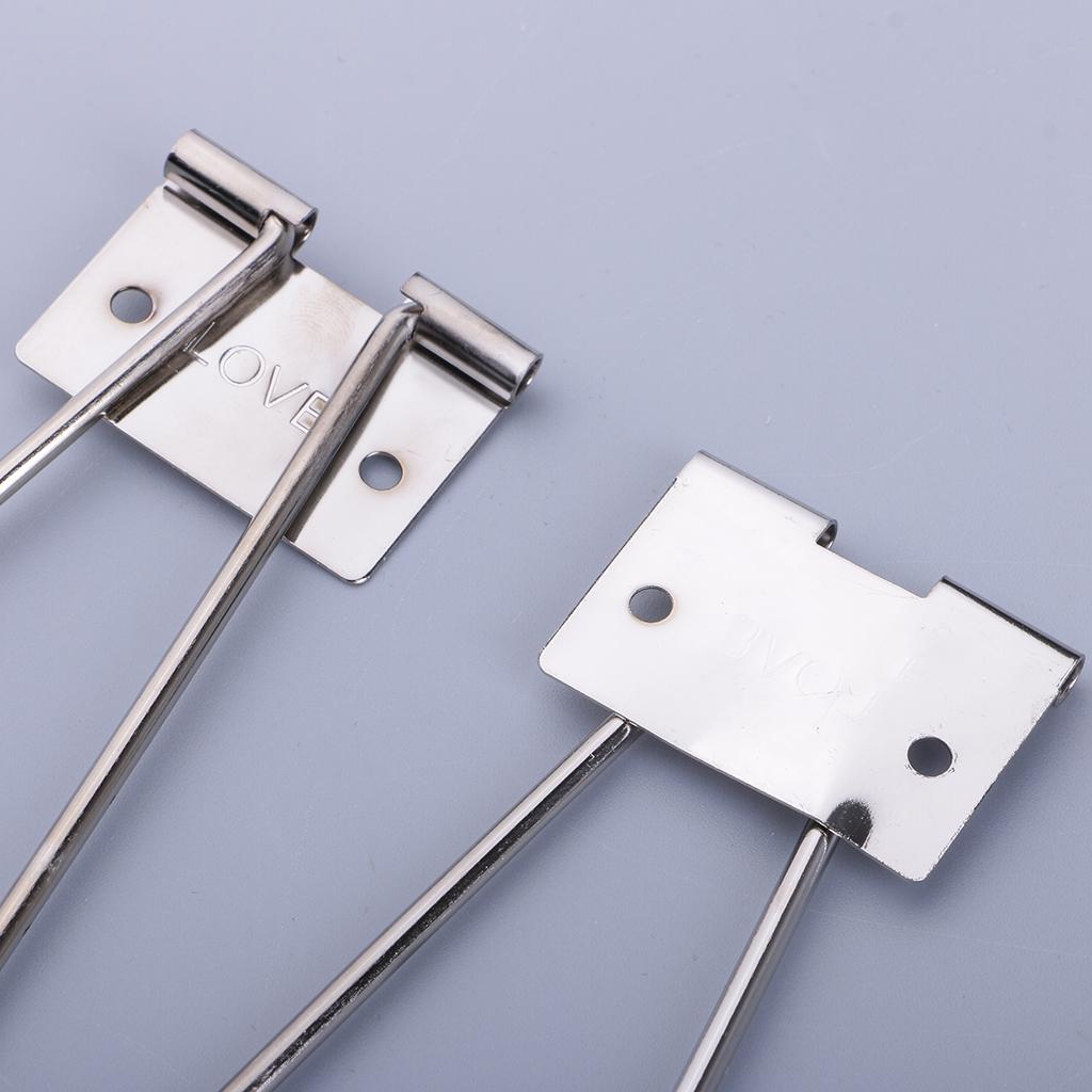 10pcs Metal Display Easel Stand Pedestal Picture Photo Frame Support Holder