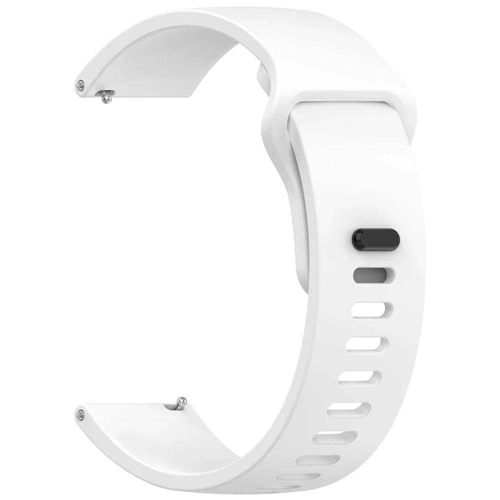 Silicone Sports Strap For Garmin Forerunner 570/Active 6/Venu SQ 3 2Plus Bracelet 20mm 22mm For Samsung Galaxy Watch Series Band