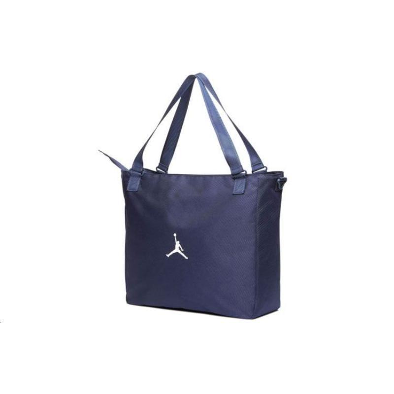 Jordan Artificial Leather Tote Bag Shopping Bag Shoulder Bags Unisex Navy Blue Jordan DM0520-410