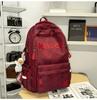 Schoolbag Japanese ins style high-value backpack female new printed junior high school student schoolbag college style travel backpack