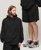 Cargobros Seersucker Half Anorak Wind Setup (Black)
