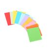 520 Pcs 10 Colors Square Folding Paper Colorful Double Sided Origami Crane Craft Sheets 5x5 Cm