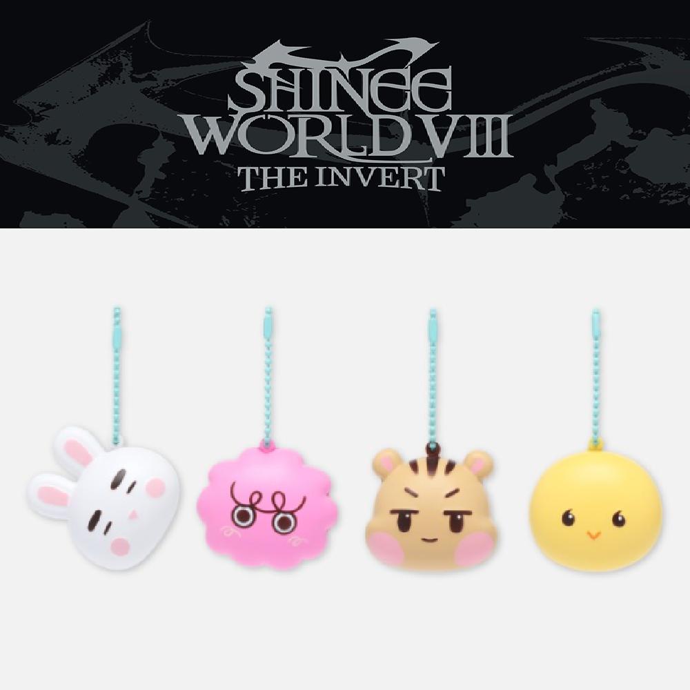 Предзаказ 2026 SHINee World VIII THE INVERT Случайный Сквиши Брелок Random 1ea