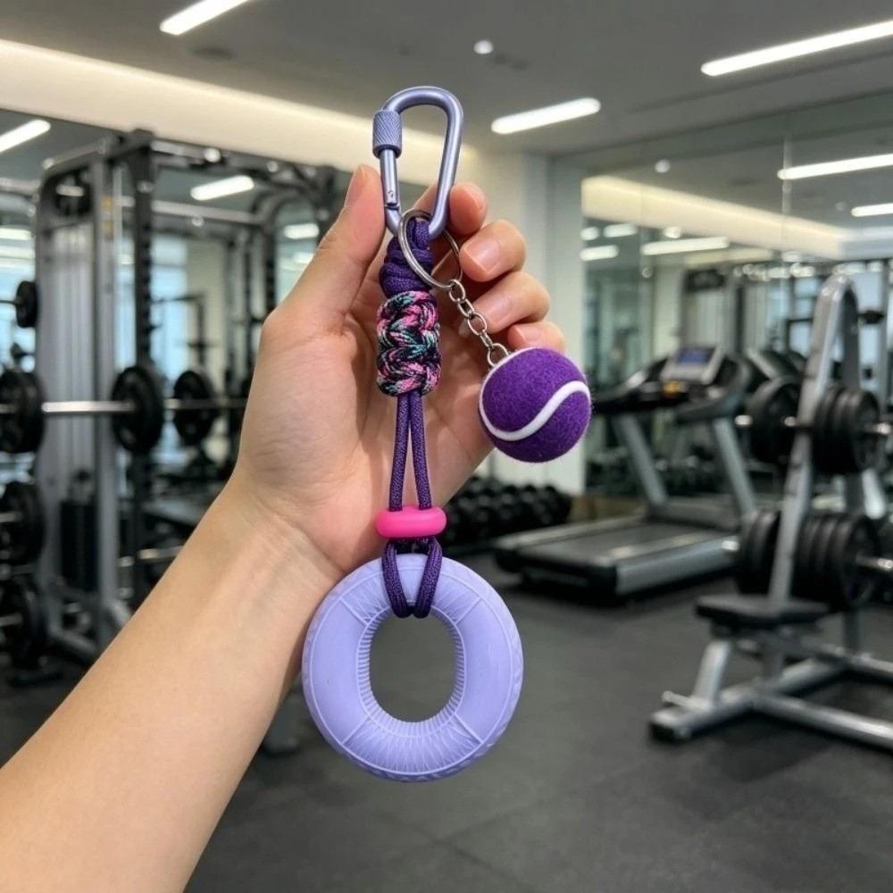 Soft Squeezable Material Grip Strength Trainer Compact Lightweight Bag Charm Sports Enthusiasts