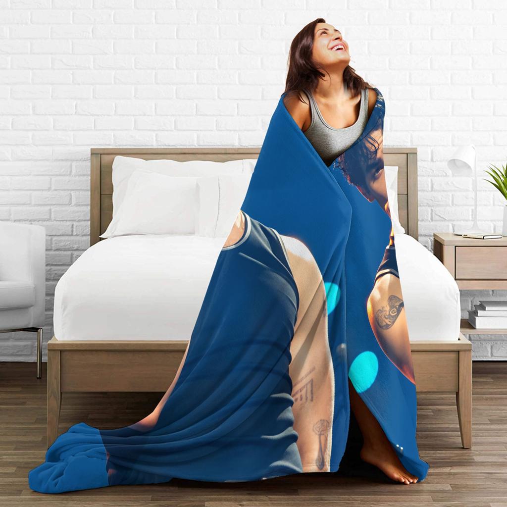 Joe Jonas  Blanket Quality Warm J-Jonas Brothers  Throw Blanket Autumn Children Couch Bed Funny Bedspread