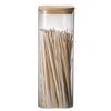 Square Borosilicate Glass Storage Jar for Coffee, Tea, Grains & Bracelets