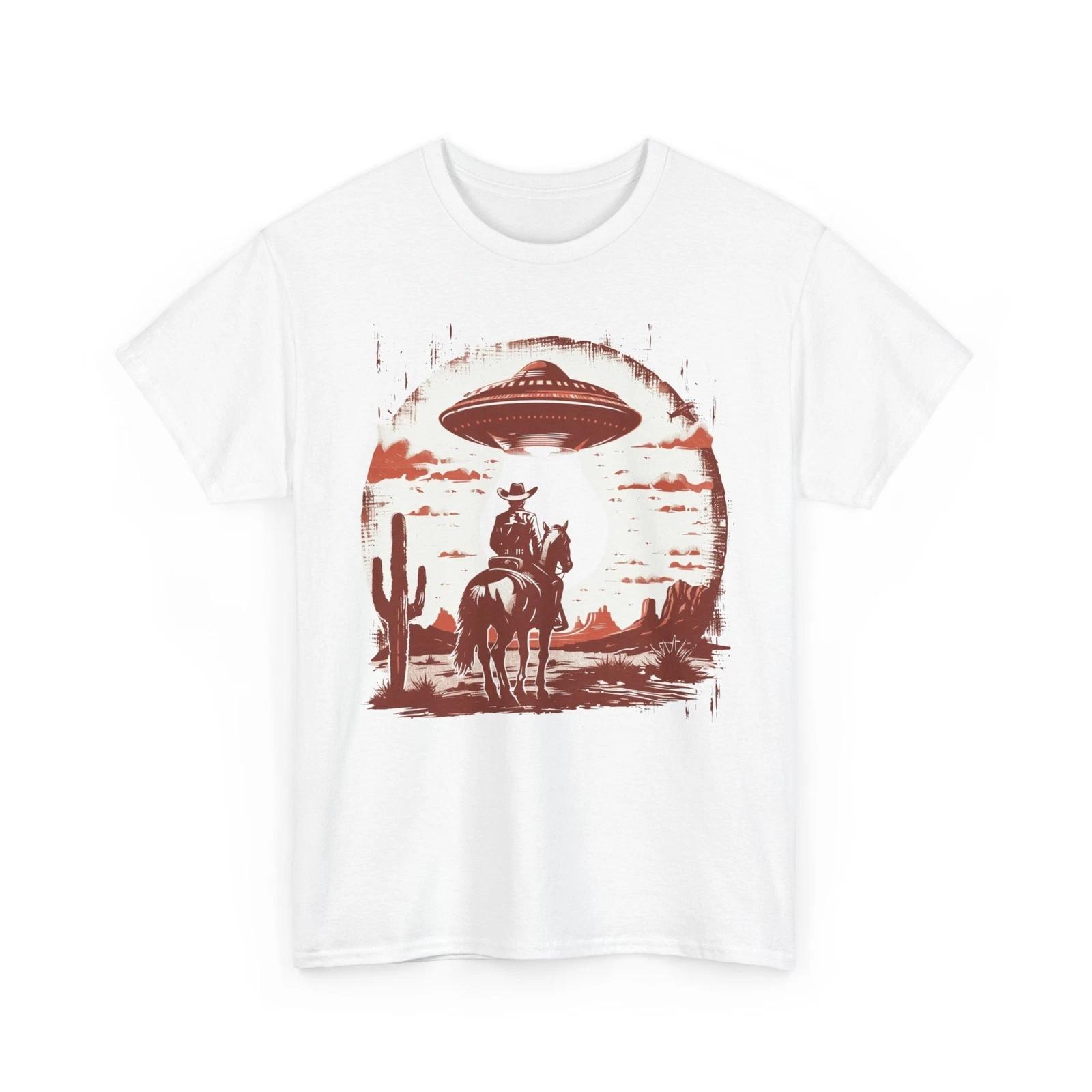 Extraterrestrial T-Shirt | UFO Graphic Tee | Alien Spacewear Style M