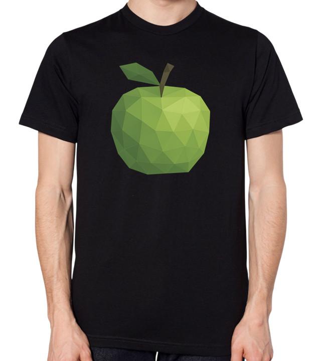 Green Apple Geometric Unisex T-Shirt 2XL