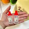 4pcs Set of Portable Tomato/Honey/Soy Sauce/Salad Squeeze Bottles/Lunch Sauce Bottles for Barbecue, the Best Partner for Lunch Boxes
