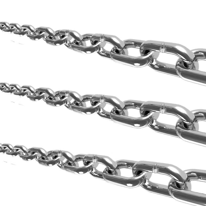 Heavy-Duty Galvanized Welded Iron Chain