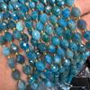 6x8mm Faceted Oval Natural Stone and Crystal Beads for DIY Jewelry