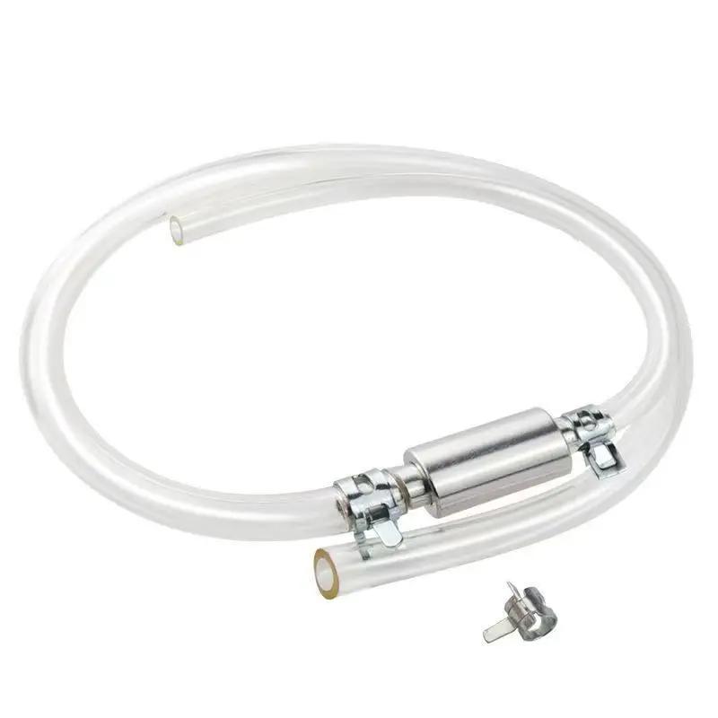 

Motorcycle Clutch Brake Bleeder Hose Hydraulic Clutch One Way Valve Tube Bleeding Tool Replacement Adapter For Car серебряный