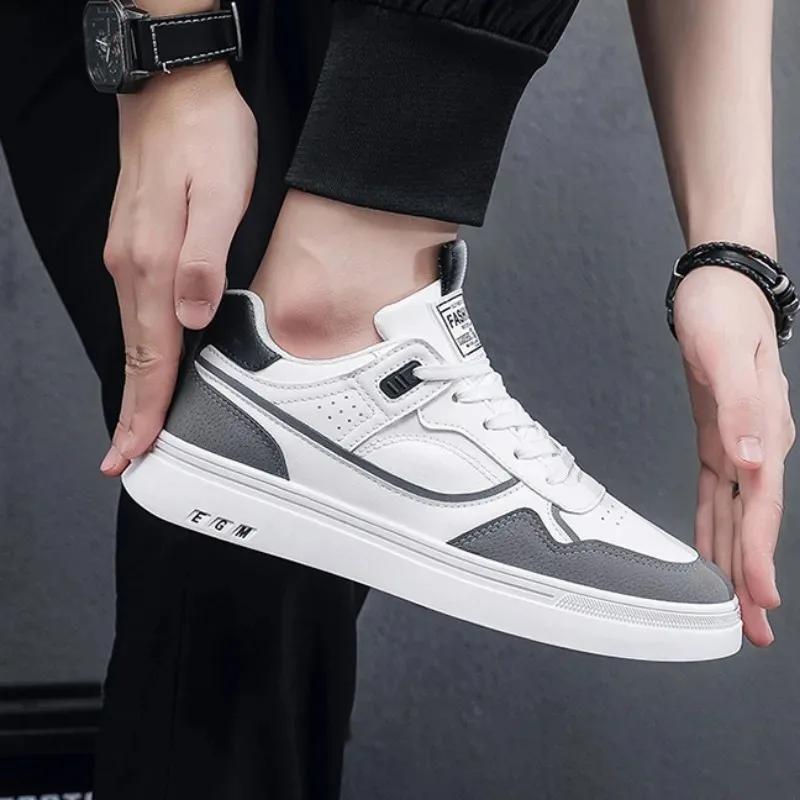Fashion Men's Shoes Fashion Brand Quality Sneakers Versatile Thick Sole Breathable Board Shoes for Men Skateboard Shoes