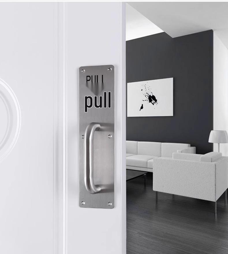 Thickened Stainless Steel Handle for Front, Cabinet, Sliding, and Wardrobe Doors