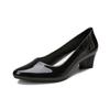 Damen Sommermode mittelhoher Absatz spitze Zehenpartie rutschfeste Sandalen