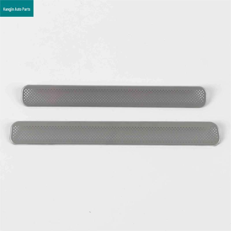 2022 Trumpchi GS8 Silver Stainless Steel Interior Rear Reading Light & Front Speaker Cover.