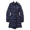 MONCLER HERMINE Hermine hooded down jacket coat O NavyUsed