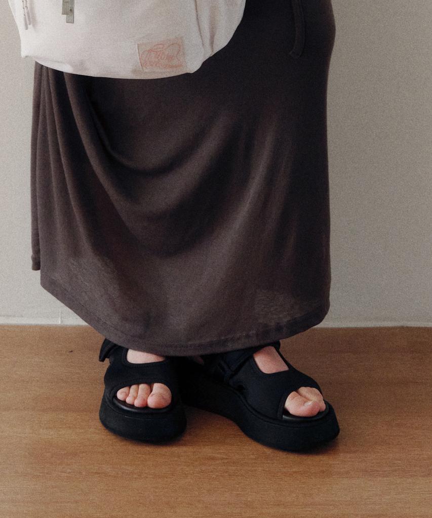 Jill By Jillstuart [Noir] Lightweight Platform Sandals