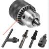 1.5-10mm Drill Chuck Adapter, Convert Impact Wrench to Electric Drill, 3/8-24UNF, Lightweight & Reliable