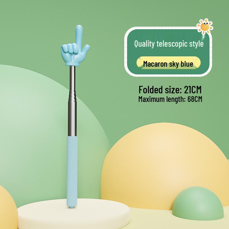 

Macaron Telescopic Finger Pointer and Ruler for Teaching and Conducting