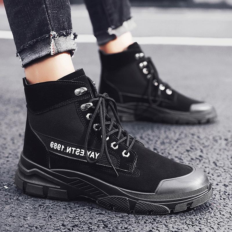Hombre Moda Botas de Trabajo de Invierno Botas Militares Botas Martin  comprar a buen precio — entrega gratuita, reseñas reales con fotos — Joom