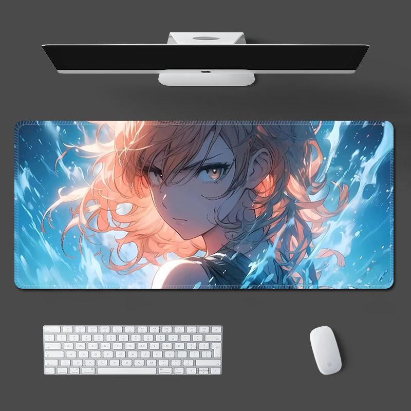 Home Office Non-slip Dirt-resistant Mouse Pad Keyboard Pad High Quality ONE PIECE Mouse Pad Luffy Roronoa Zoro Nami Table Pad