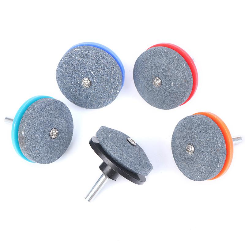 1 Pcs Lawn Mower Blade Sharpener Drill Lawnmower For Power Drill Cut Sharpener