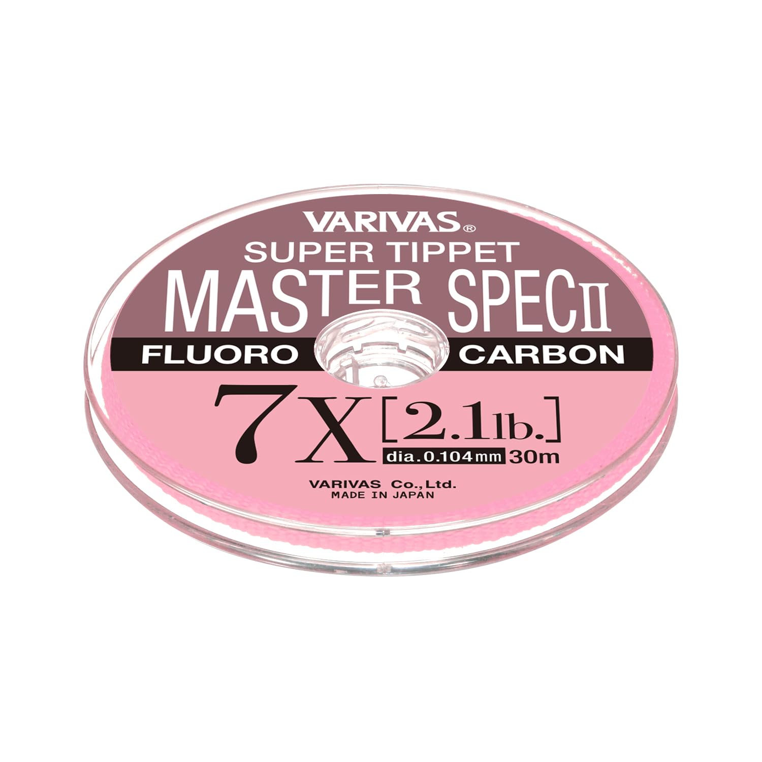 

VARIVAS Super Tippet Master Spec II Fluorocarbon 7X 30m Natural 2.1LB