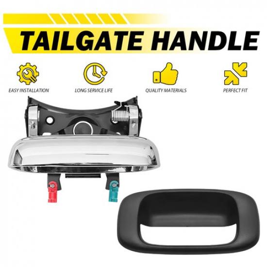 Tailgate Handle Bezel Cover Chrome For 1999-2006 Chevy Silverado 1500 15755402