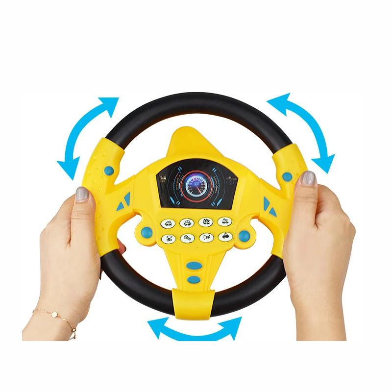 Toys Educational Toys Steering Wheel Simulation Copilots Simulated Steering Wheel Toy Children's Life Skills Training Gift