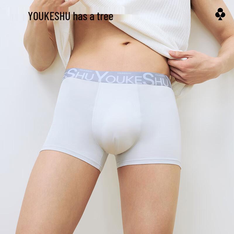 Men's 10A Antibacterial Modal Silk Blend Boxer Briefs