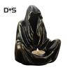 Halloween Ghost Wizard lysestake harpiks figur duftende telys stearinlys lysestake bord midtpunkt Desktop dekorasjon Festival gave