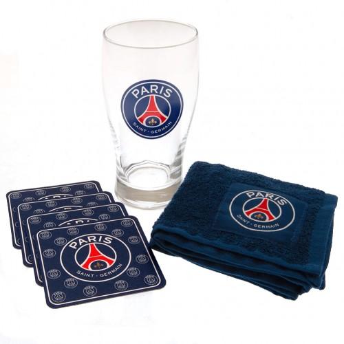 Paris Saint Germain FC Crest Bar Set One Size rouge/bleu