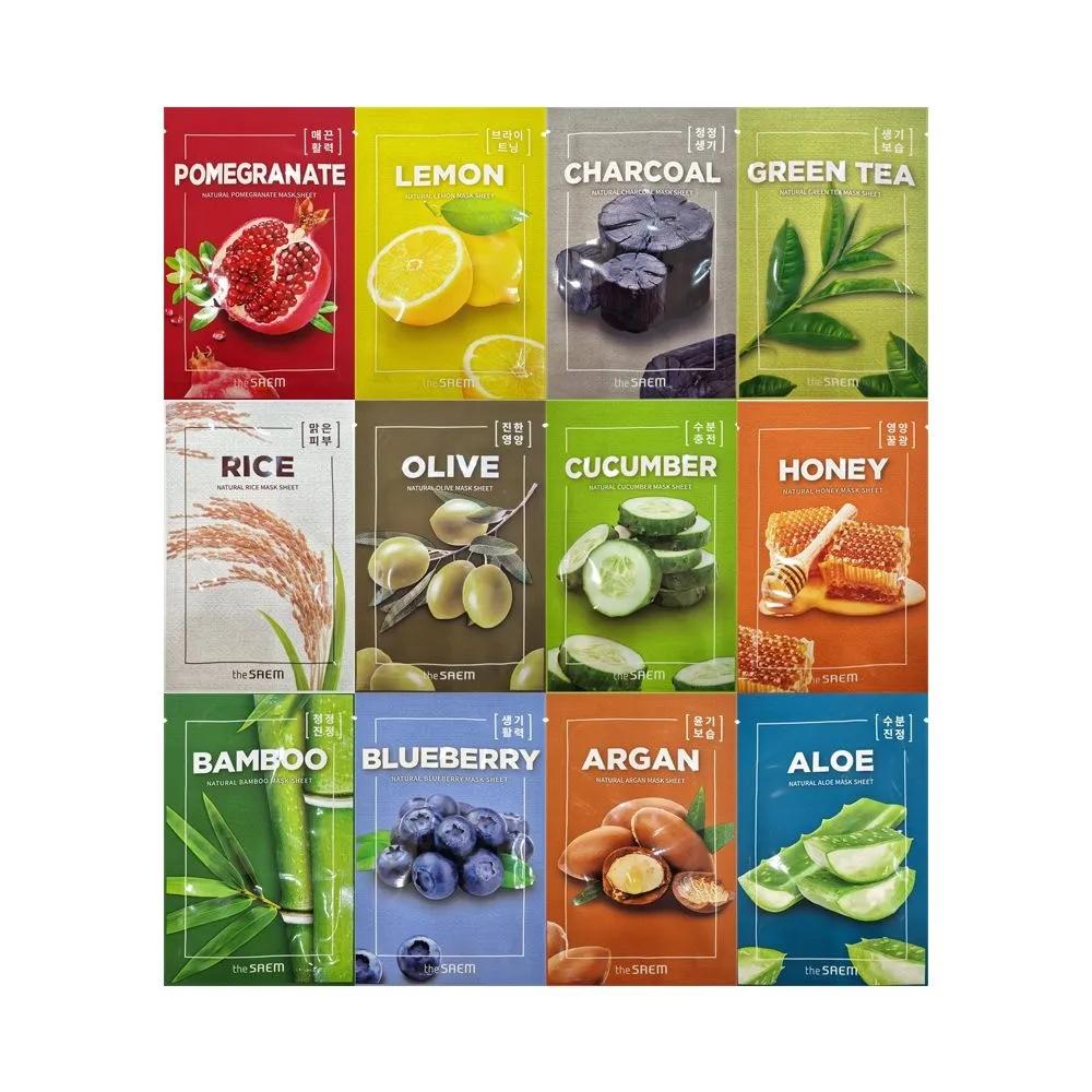 THESAEM Natural Mask Sheets 20 Sheets 14_Oatmeal